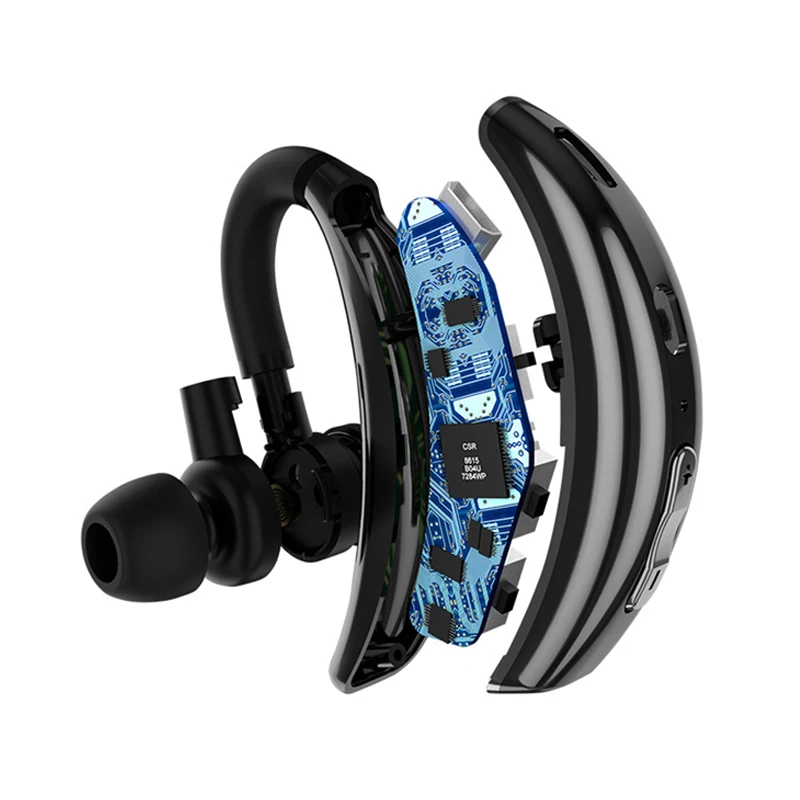 Лучшие предложения Q8 IPX6 Водонепроницаемый бизнес Bluetooth наушники беспроводные HD