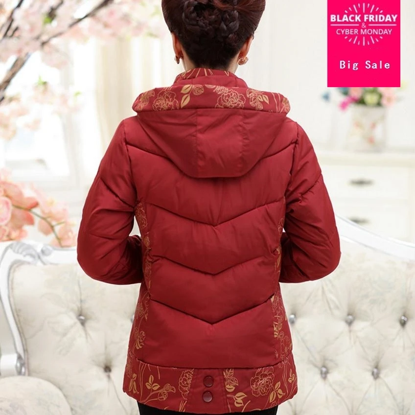 XL-4XL winter Hooded printed warm coat Korean fashion women's Slim cotton Down padded cotton jacket thicker warm coat wj1378
XL-4XL winter Hooded printed warm coat Korean fashion women's Slim cotton Down padded cotton jacket thicker warm coat wj1378