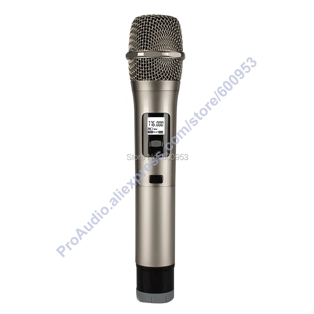 MICWL Audio UHF 4x100 Channel 2 Dynamic Handheld 2 Clip-On Lapel Digital Wireless Microphone Mic System M400-2H2V
MICWL Audio UHF 4x100 Channel 2 Dynamic Handheld 2 Clip-On Lapel Digital Wireless Microphone Mic System M400-2H2V