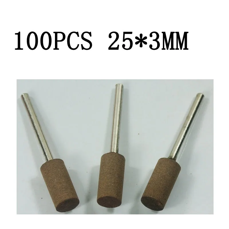 100 pcs leather Polishing Grinding Head Abrasive Grinding Burr Bits Mounted Point 25*3MM For Dremel Rotary Power Tools
100 pcs leather Polishing Grinding Head Abrasive Grinding Burr Bits Mounted Point 25*3MM For Dremel Rotary Power Tools
