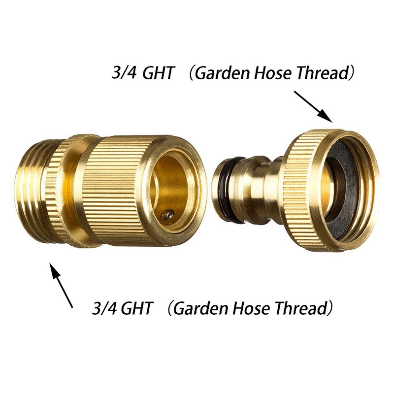 Garden Hose Quick Connector for Easy Connection Of Threaded Joints Both Men and Women | Обустройство дома