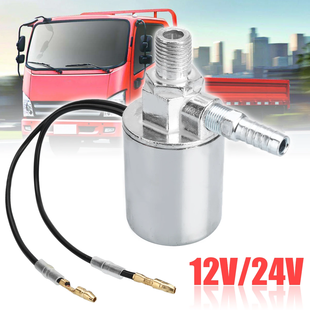 12V 24V Air Horns & Air Ride Systems Solenoid Valve 1/4inch Metal Train Truck Air Horn Electric Solenoid Valve 180 PSI
12V 24V Air Horns & Air Ride Systems Solenoid Valve 1/4inch Metal Train Truck Air Horn Electric Solenoid Valve 180 PSI