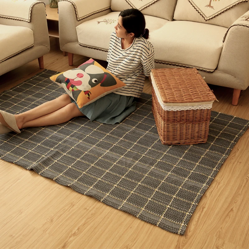 WINLIFE Simple Blending Cotton Carpets Living Room/Bedroom/Hall Rugs Soft Mats Tea Table Mats Home Carpets Washable Rugs
WINLIFE Simple Blending Cotton Carpets Living Room/Bedroom/Hall Rugs Soft Mats Tea Table Mats Home Carpets Washable Rugs
