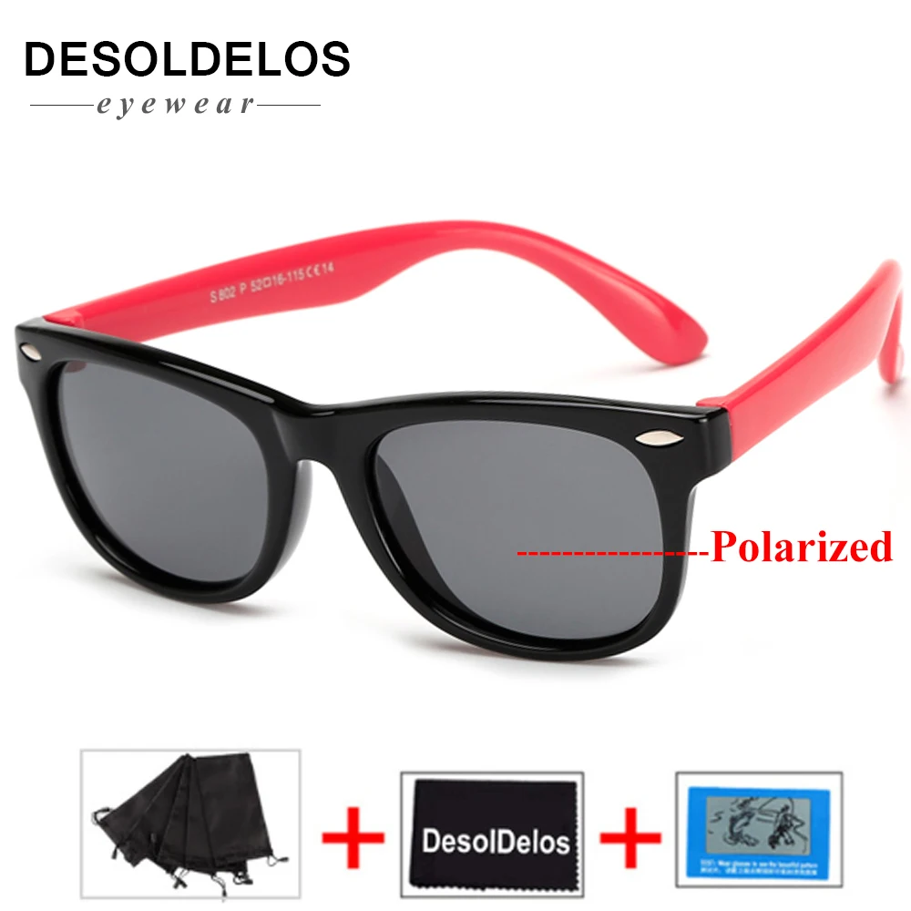 2019 New Silicone Children's Polarizing Sunglasses Square Boys and Girls'Glasses UV400 Brand Design Soft Safety Sunglasses
2019 New Silicone Children's Polarizing Sunglasses Square Boys and Girls'Glasses UV400 Brand Design Soft Safety Sunglasses