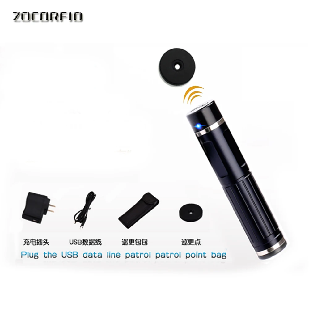 Wholesale RFID Guard Tour Patrol System 125KHZ Patrol Recorder+10pcs point +2 Staff RFID Tags
Wholesale RFID Guard Tour Patrol System 125KHZ Patrol Recorder+10pcs point +2 Staff RFID Tags