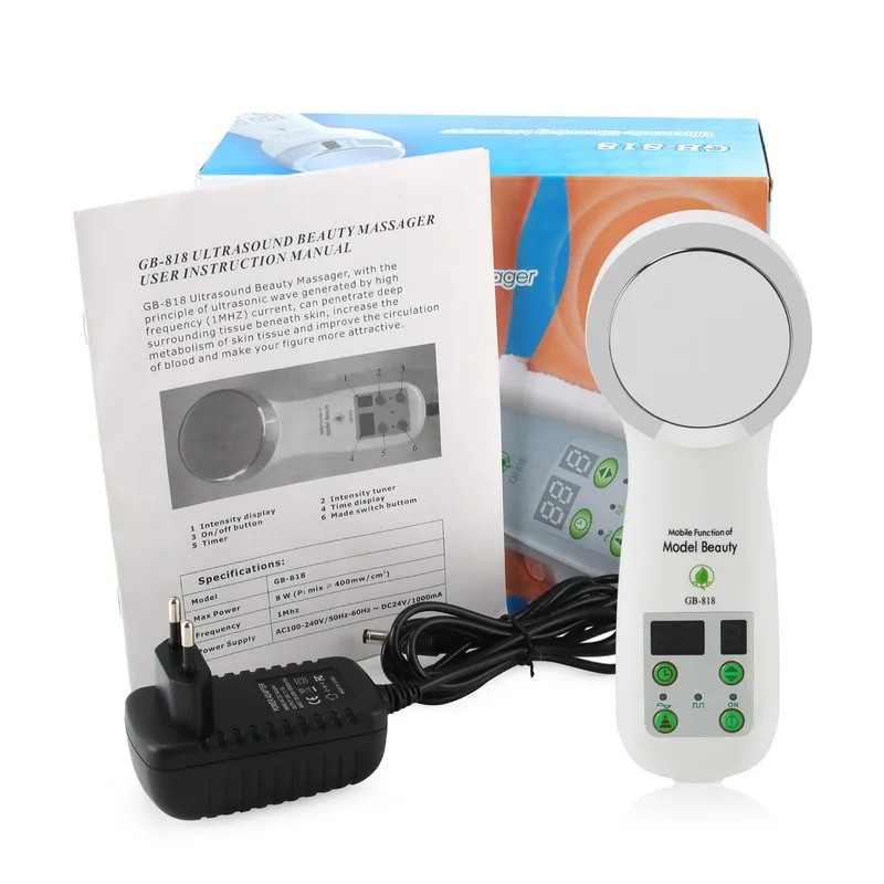 CE/FDA 1MHz Ultrasonic Slimming Massager, Cavitation Ultrasound Therapy Fat Burning Massager Facial Skin Rejuvenating Device
CE/FDA 1MHz Ultrasonic Slimming Massager, Cavitation Ultrasound Therapy Fat Burning Massager Facial Skin Rejuvenating Device