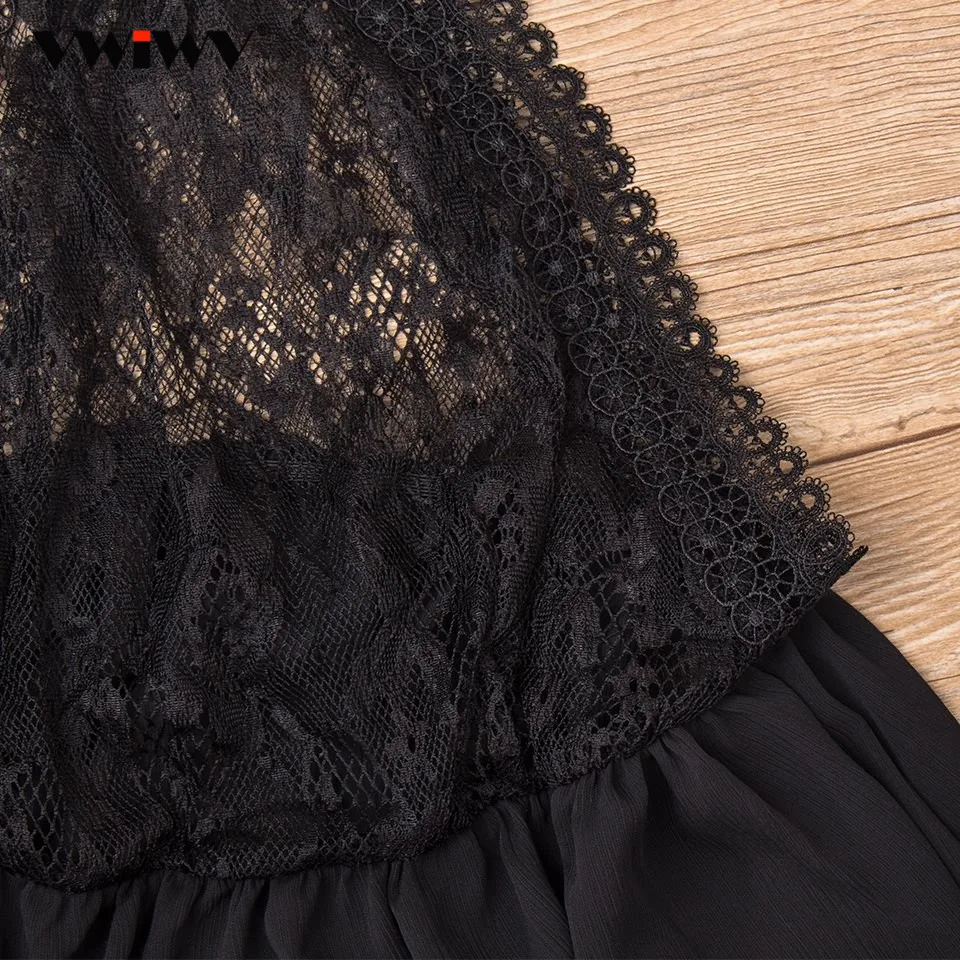 VWIWV 2018 Women Nightgowns Patchwork Sleeveless Sleepdress Ladies Spaghetti Strap Sexy Lingerie Charming Sleepwear Nightdress
VWIWV 2018 Women Nightgowns Patchwork Sleeveless Sleepdress Ladies Spaghetti Strap Sexy Lingerie Charming Sleepwear Nightdress