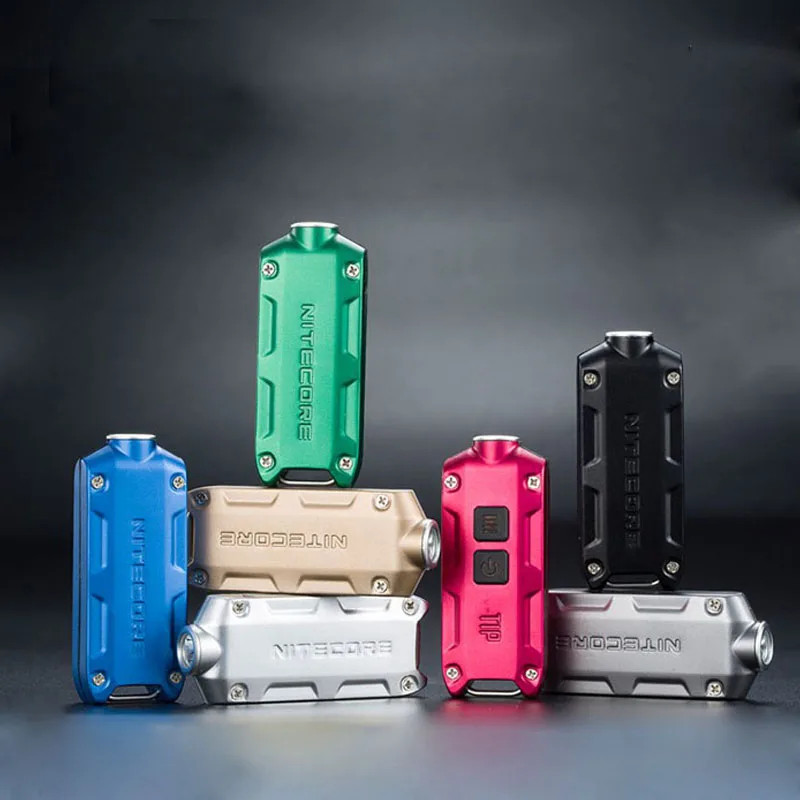 Горячая продажа 7 цветов Nitecore TIP CRI металлический мини брелок Светильник 360 240
