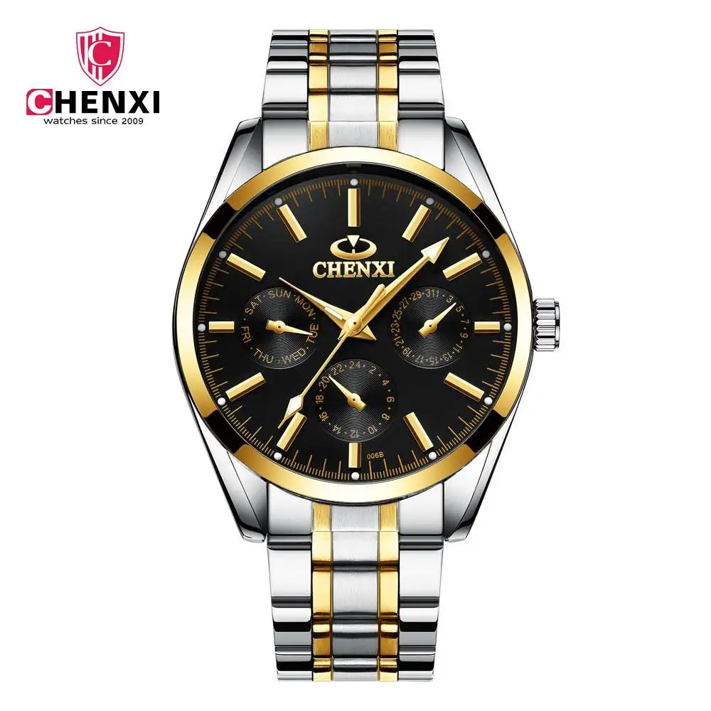 Relojes 2018 Watch Men CHENXI Fashion Sport Quartz Clock Mens Watch Top Brand Luxury Business Waterproof Watch Relogio Masculino
Relojes 2018 Watch Men CHENXI Fashion Sport Quartz Clock Mens Watch Top Brand Luxury Business Waterproof Watch Relogio Masculino