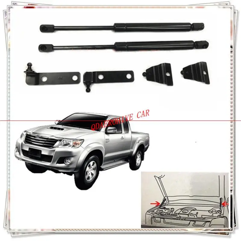 QDAEROHIVE car hood reuses the gas spring support rod Slow Down Shock Gas Strut for TOYOTA Toyota vigo 2005-2014
QDAEROHIVE car hood reuses the gas spring support rod Slow Down Shock Gas Strut for TOYOTA Toyota vigo 2005-2014
