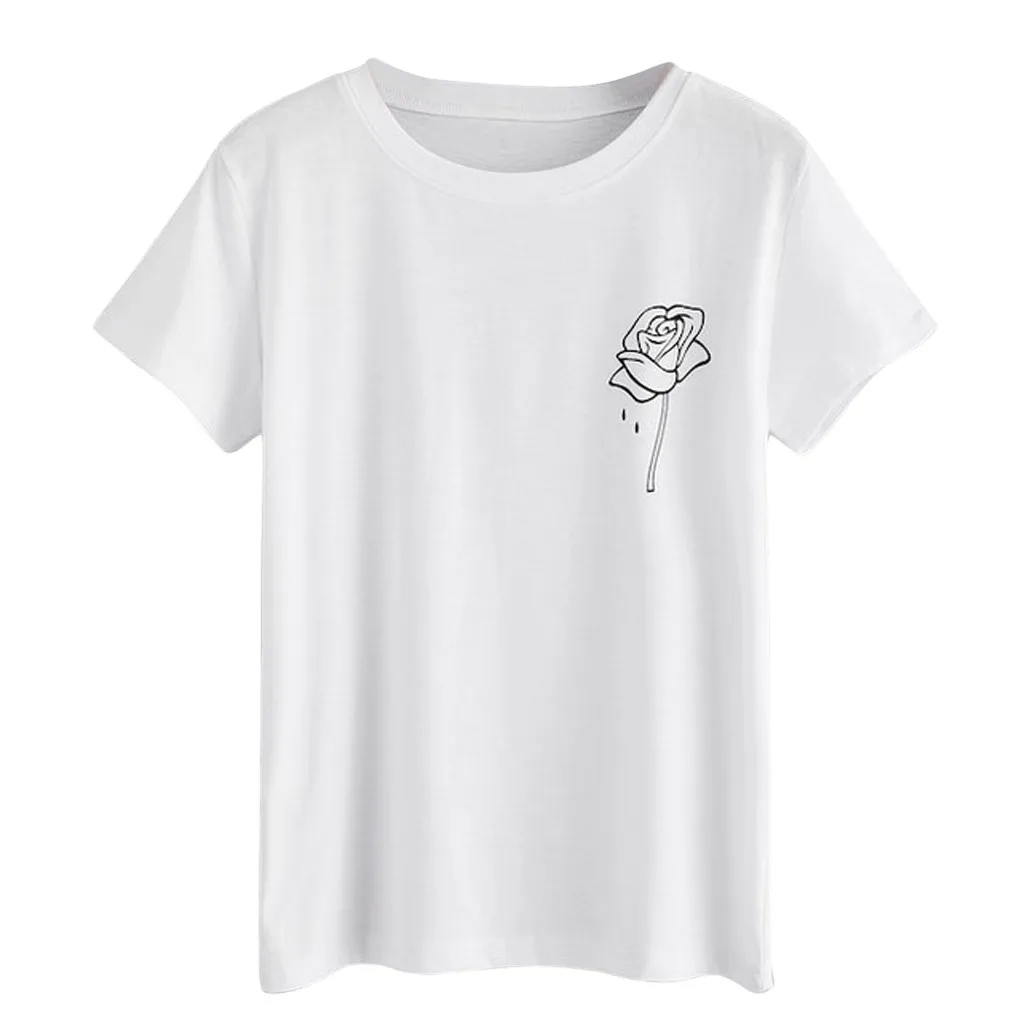 Фото Женская летняя повседневная футболка большого размера женская модная с коротким