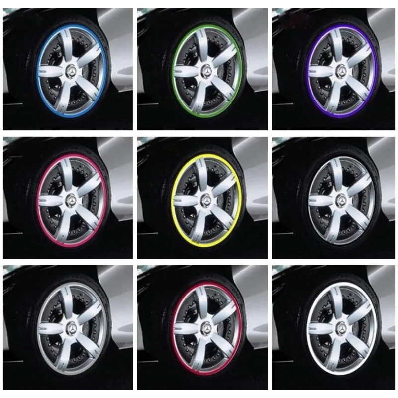 8m Car Decoration Strips Wheel Stickers Tire Rim Protection Ring Scratch Collision Strip Auto Modify Trim Accessories
8m Car Decoration Strips Wheel Stickers Tire Rim Protection Ring Scratch Collision Strip Auto Modify Trim Accessories