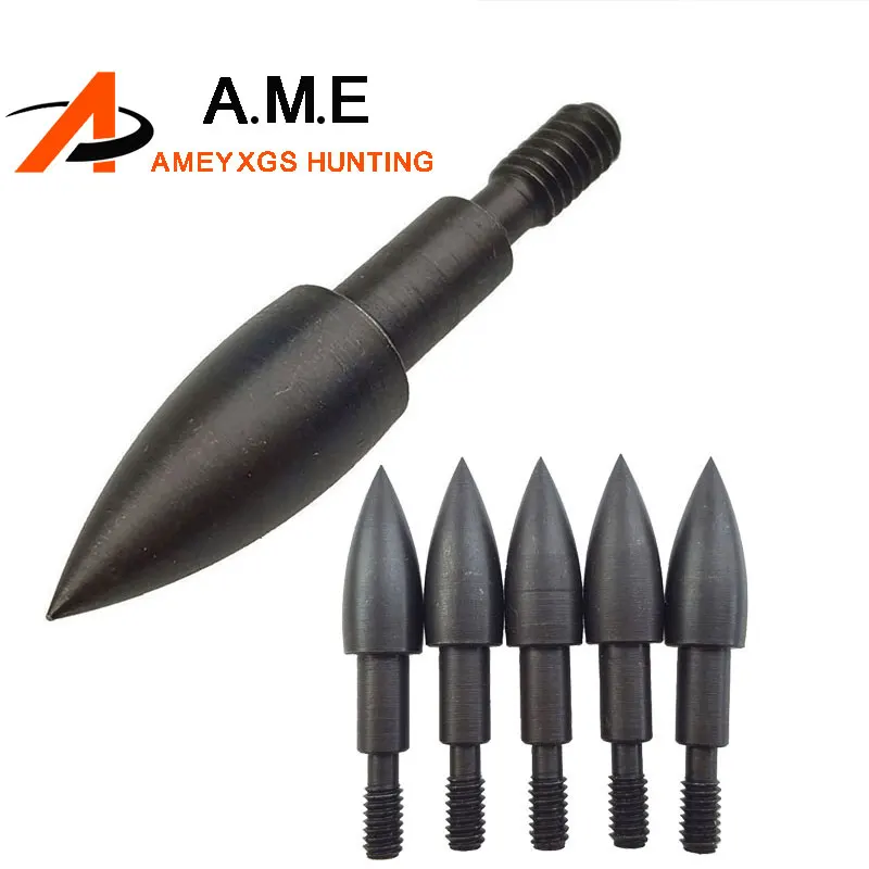 18 Pcs 100 Grains Archery Target Arrowheads Black Color Arrow Tips Hunting Shooting Camping Training Bow Arrow Shaft Accessories
18 Pcs 100 Grains Archery Target Arrowheads Black Color Arrow Tips Hunting Shooting Camping Training Bow Arrow Shaft Accessories