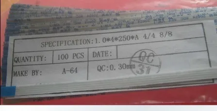 FFC 0.5pitch 12pin 1000mm long type B Flexible Flat Cable For TTL LCD DVD Computer Printer AWM 80C 60V VW-1V
FFC 0.5pitch 12pin 1000mm long type B Flexible Flat Cable For TTL LCD DVD Computer Printer AWM 80C 60V VW-1V