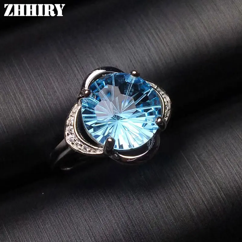 ZHHIRY Genuine Natural Fireworks Blue Topaz Ring For Women 925 Sterling Silver Gemstone Rings Fine Jewelry
ZHHIRY Genuine Natural Fireworks Blue Topaz Ring For Women 925 Sterling Silver Gemstone Rings Fine Jewelry