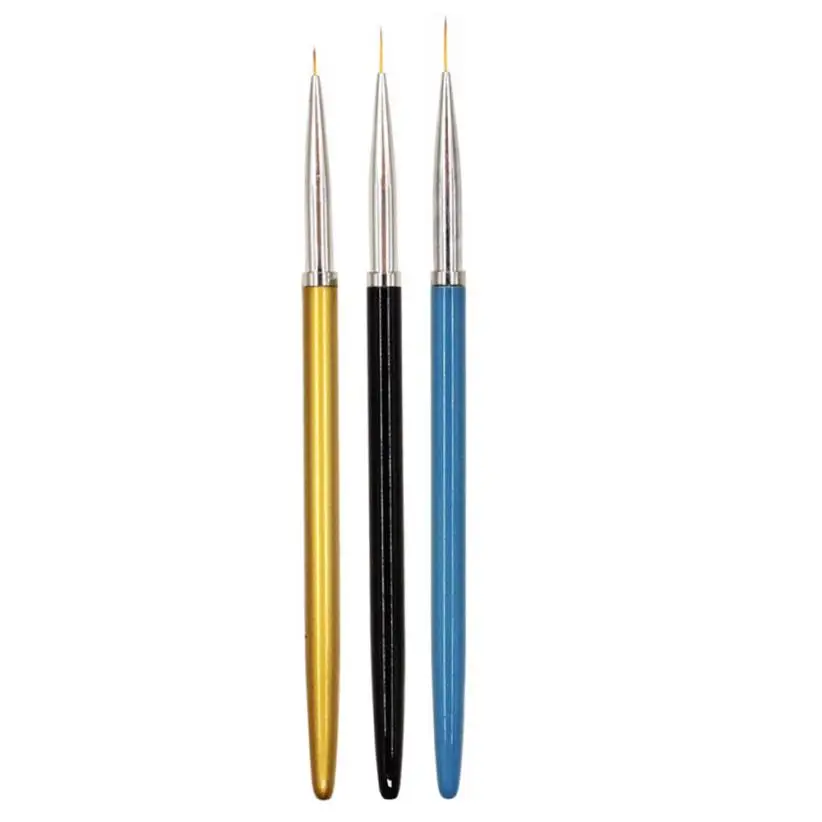 3 шт. кисти для дизайна ногтей с акриловой ручкой 8 31|tools manicure|nail art toolspen nail pen |
