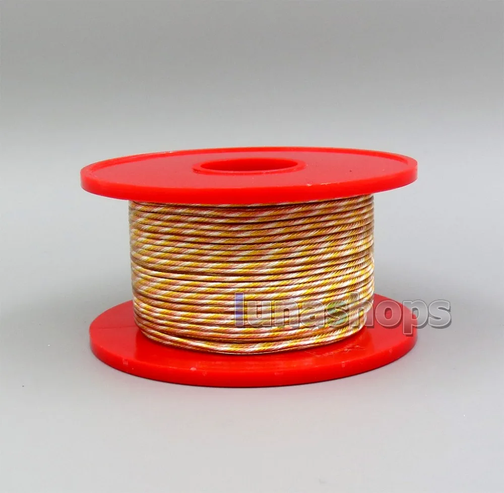 LN006297 100 м смешанный позолоченный 7N OCC 63 сердечника (9*0,01 мм) * 7 ПВХ изоляционный слой диаметр: 1,15 мм кабель для наушников
LN006297 100 м смешанный позолоченный 7N OCC 63 сердечника (9*0,01 мм) * 7 ПВХ изоляционный слой диаметр: 1,15 мм кабель для наушников