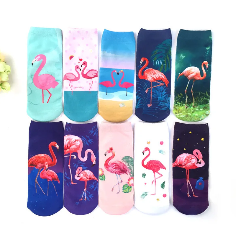 3D Print Casual Socks Flamingo Women Durable Socks Cute Low Cut Ankle Sock Cartoons Casual Type Teenager Socks 2pair=4pcs ms21
3D Print Casual Socks Flamingo Women Durable Socks Cute Low Cut Ankle Sock Cartoons Casual Type Teenager Socks 2pair=4pcs ms21