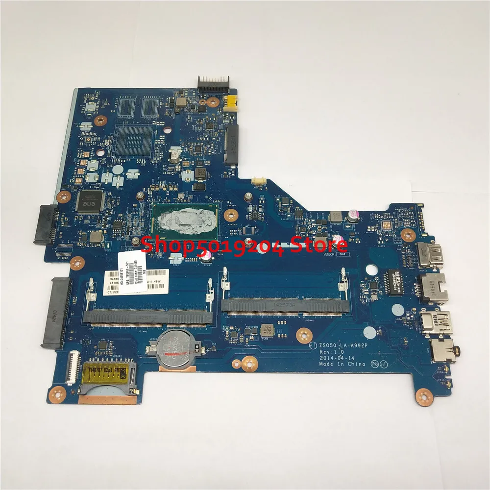 For HP Pavilion 15-r 15-r150sa 15R 250 G3 250-G3 Laptop Motherboard i5-4210U LA-A992P 761535-501 761535-601 761535-001 Mainboard
For HP Pavilion 15-r 15-r150sa 15R 250 G3 250-G3 Laptop Motherboard i5-4210U LA-A992P 761535-501 761535-601 761535-001 Mainboard