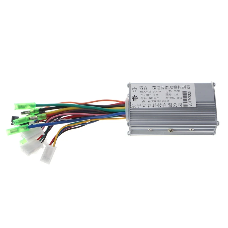 2018 DC 24/36V 250W бесколлекторный регулятор Скорость контроллер скутера e велосипеда