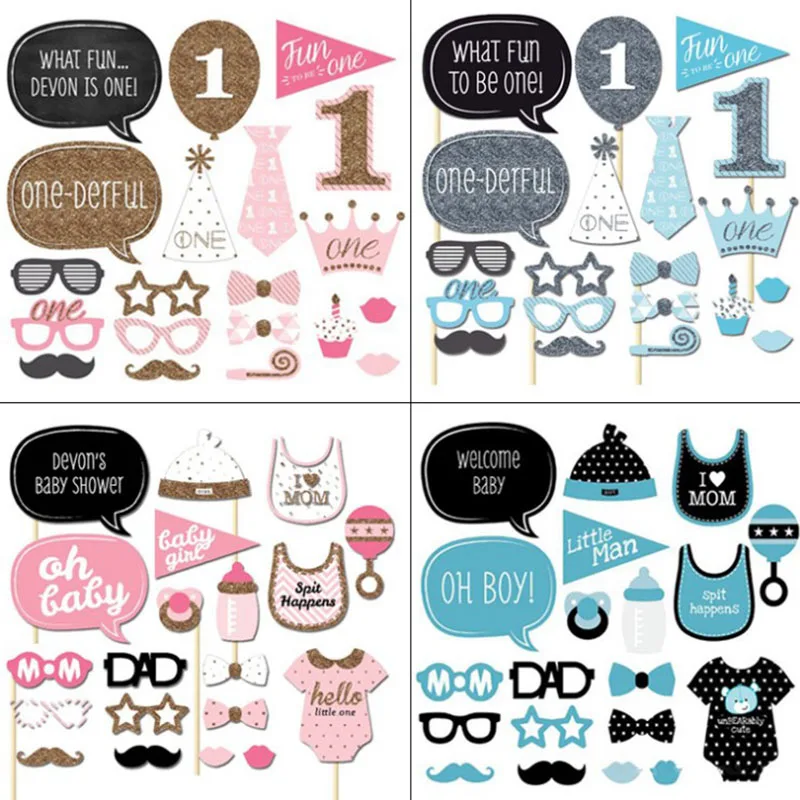 AVEBIEN 20pcs Photo Booth Props Baby Shower 1st Birthday Party Handheld Photo Props Blue/Pink Photo Booth Event Party Supplies
AVEBIEN 20pcs Photo Booth Props Baby Shower 1st Birthday Party Handheld Photo Props Blue/Pink Photo Booth Event Party Supplies