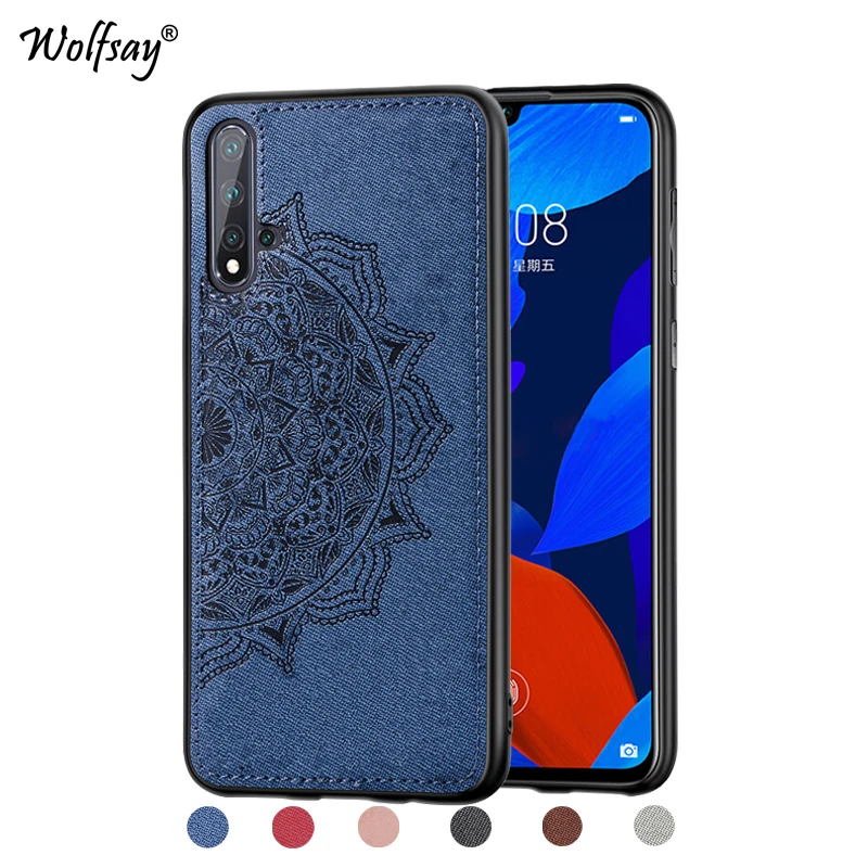For Huawei Nova 5 Shockproof Soft TPU Silicone Cloth Texture Hard PC Phone Case For Huawei Nova 5 Cover For Huawei Nova 5 Fundas
For Huawei Nova 5 Shockproof Soft TPU Silicone Cloth Texture Hard PC Phone Case For Huawei Nova 5 Cover For Huawei Nova 5 Fundas