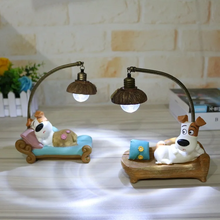 Горячие светодиодный мультфильм Щенок night light творческих Детская комната Декор