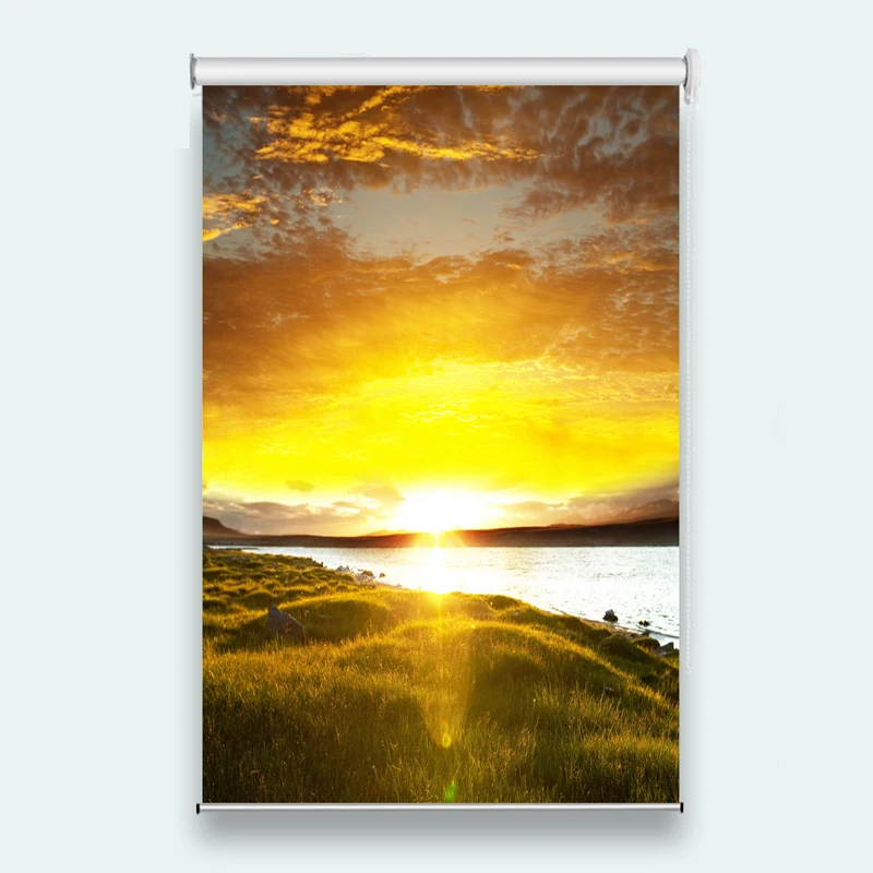 Translucent Blackout Roller Blinds Customized size Fashion Roller Blinds Sunset Roller Blinds on The Windows Decoration
Translucent Blackout Roller Blinds Customized size Fashion Roller Blinds Sunset Roller Blinds on The Windows Decoration