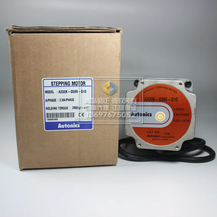 Autonics stepper motor A200K-G599-G10 five-phase stepper motor original authentic
Autonics stepper motor A200K-G599-G10 five-phase stepper motor original authentic
