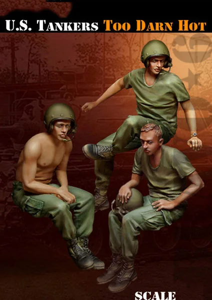 Неокрашенный набор 1/35, американские танкисты, горячая фигурка, историческая фигурка из смолы
Неокрашенный набор 1/35, американские танкисты, горячая фигурка, историческая фигурка из смолы