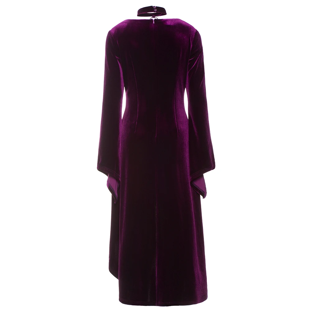 Rosetic Victorian Goth Asymmetrical Dress Appliques Pleuche Purple Women Spring Party Flare Sleeve Fashion Gothic Casual Dresses
Rosetic Victorian Goth Asymmetrical Dress Appliques Pleuche Purple Women Spring Party Flare Sleeve Fashion Gothic Casual Dresses