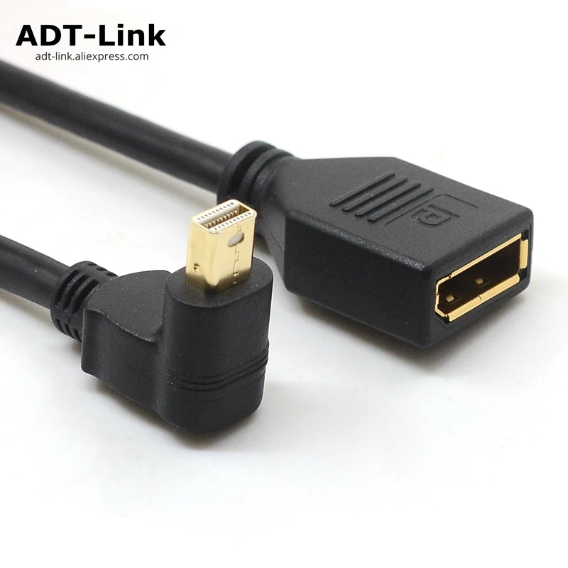 Mini DisplayPort to DisplayPort 4K@60Hz Cable, Mini DP(Thunderbolt Compatible) to Display Port Adapter Male to Female Extension
Mini DisplayPort to DisplayPort 4K@60Hz Cable, Mini DP(Thunderbolt Compatible) to Display Port Adapter Male to Female Extension