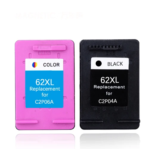 JIANYINGCHEN Remanufactured ink cartridge replacement for HP62XL for OfficeJet 200 5540 5740 5542 7640 printers(2Pcs/lot )
JIANYINGCHEN Remanufactured ink cartridge replacement for HP62XL for OfficeJet 200 5540 5740 5542 7640 printers(2Pcs/lot )