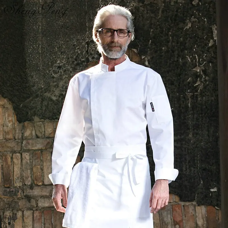 Профессиональная форма шеф-повара с длинным рукавом для ресторана отеля кухни