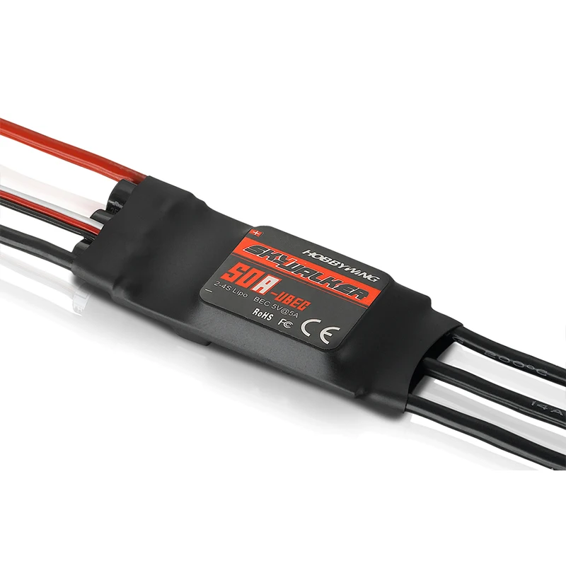 HobbyWing SkyWalker Series 50A waterproof version available Brushless ESC Electronic Speed Controller for RC Airplane aircraft
HobbyWing SkyWalker Series 50A waterproof version available Brushless ESC Electronic Speed Controller for RC Airplane aircraft