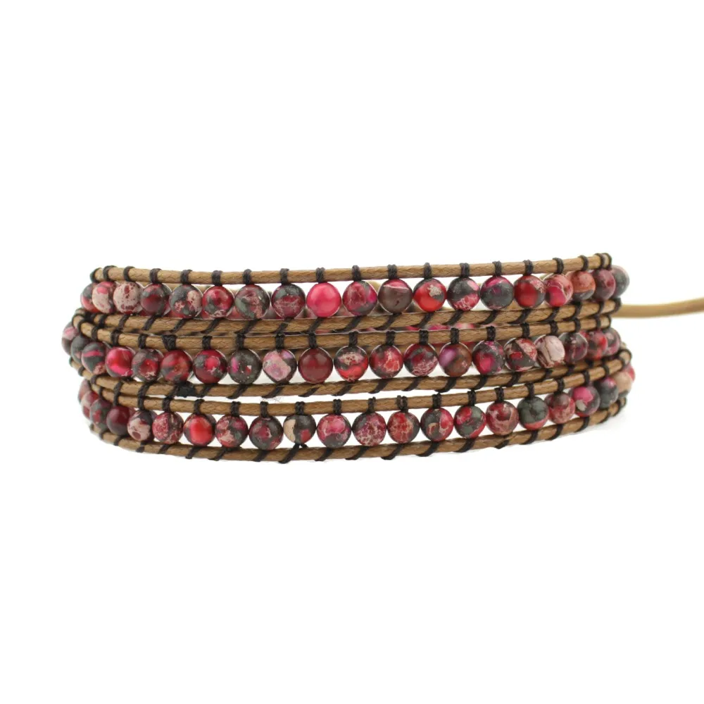 Exclusive Quality Natural Stones King Stone 3 Layers Beaded Wrap Bracelets Handmade Bohemian Vintage Statement Bracelet
Exclusive Quality Natural Stones King Stone 3 Layers Beaded Wrap Bracelets Handmade Bohemian Vintage Statement Bracelet