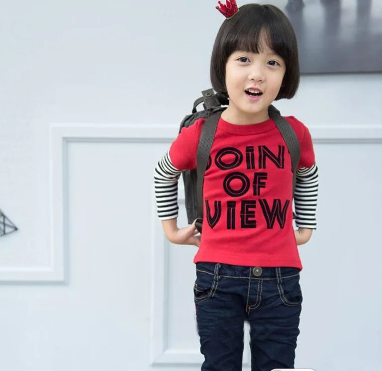 2-7Y boy long sleeve t-shirt Spring autumn children kids cartoon shirt casual wear toddler girl shirts boys long sleeve tops tee
2-7Y boy long sleeve t-shirt Spring autumn children kids cartoon shirt casual wear toddler girl shirts boys long sleeve tops tee