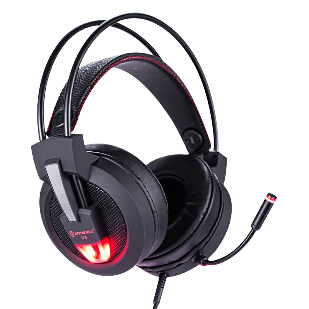 Professional Gaming Headphones USB 7.1 Channel Vibration Headset LED light Stereo Headband with Microphone for PC Gamer
Professional Gaming Headphones USB 7.1 Channel Vibration Headset LED light Stereo Headband with Microphone for PC Gamer