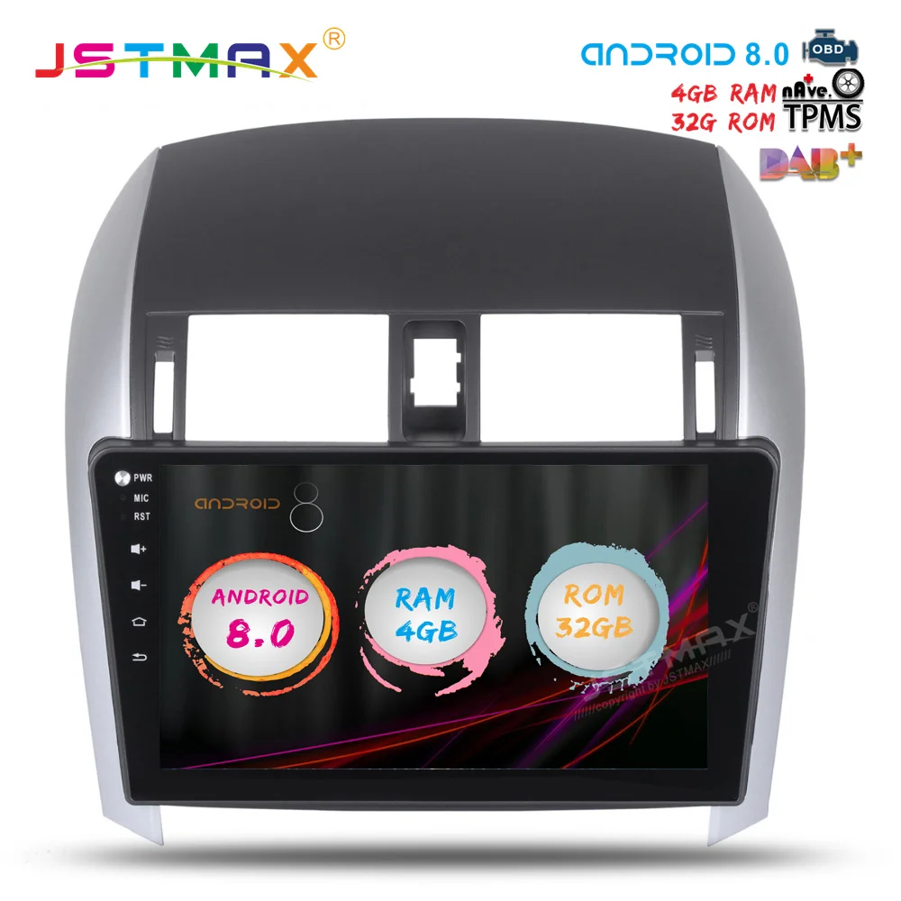 JSTMAX 10,2 "Android 8,0 автомобильный dvd для Toyota Corolla 2007 2008 2009 2010 2011 gps navi Octa Core 4 ГБ 32 ГБ авто стерео (без dvd)
JSTMAX 10,2 "Android 8,0 автомобильный dvd для Toyota Corolla 2007 2008 2009 2010 2011 gps navi Octa Core 4 ГБ 32 ГБ авто стерео (без dvd)
