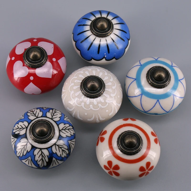 1x Vintage Shabby Chic Furniture Knobs Floral Painted Ceramic Cupboard Wardrobe Cabinet Drawer Door Handles Pulls
1x Vintage Shabby Chic Furniture Knobs Floral Painted Ceramic Cupboard Wardrobe Cabinet Drawer Door Handles Pulls