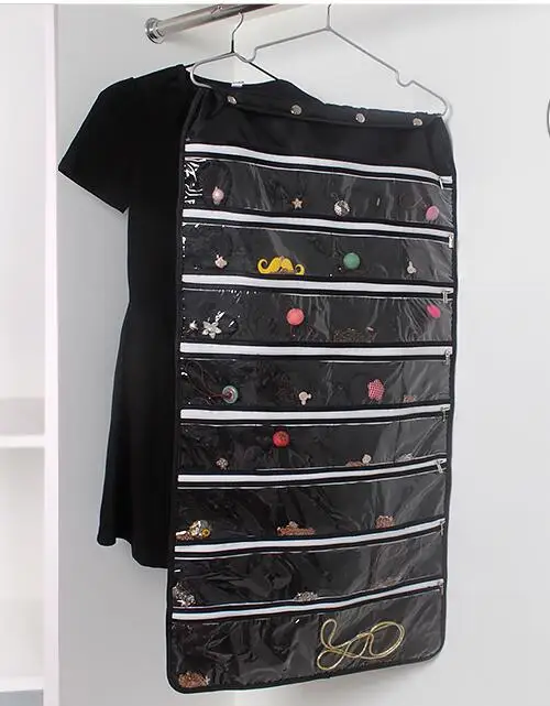 Hanging Storage Bag Jewelry Holder Necklace Bracelet Earring Ring Pouch Organizer Bag Jewelry Display Bag
Hanging Storage Bag Jewelry Holder Necklace Bracelet Earring Ring Pouch Organizer Bag Jewelry Display Bag