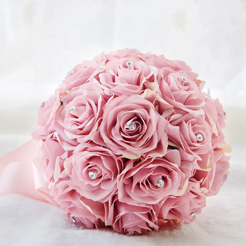 H&S BRIDAL Bridal Bouquet 2019 European Fake Flowers, Artificial rose home decoration, Wedding Bouquet with Crystal SexeMara
H&S BRIDAL Bridal Bouquet 2019 European Fake Flowers, Artificial rose home decoration, Wedding Bouquet with Crystal SexeMara