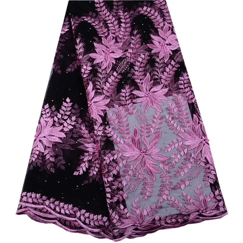 African Tulle Lace Fabric 2019 Dark Purple Embroidered Nigeria Lace High Quality French Net Lace Fabric For Women Dress S1501
African Tulle Lace Fabric 2019 Dark Purple Embroidered Nigeria Lace High Quality French Net Lace Fabric For Women Dress S1501
