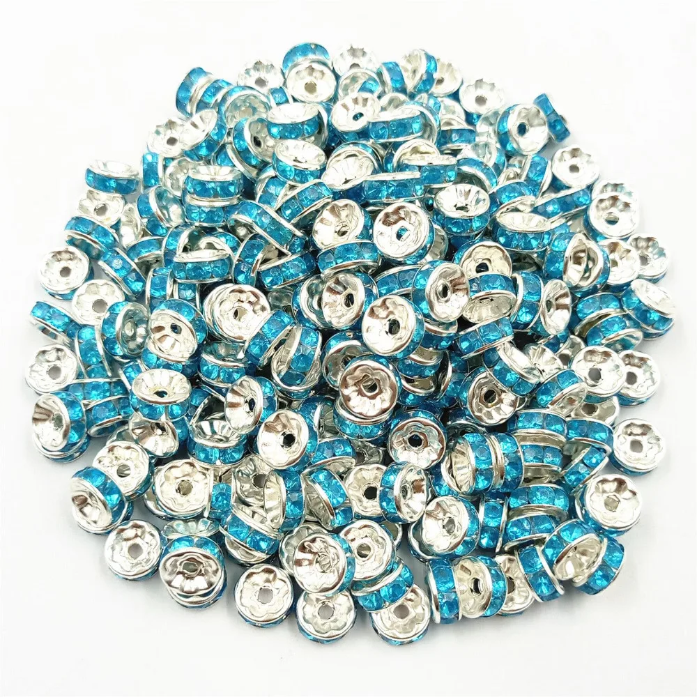 LNRRABC 50pcs 8mm DIY Siver Alloy Round Acrylic Crystal Spacer Loose Beads For Necklace Bracelet Metal Beads Charms Jewelry
LNRRABC 50pcs 8mm DIY Siver Alloy Round Acrylic Crystal Spacer Loose Beads For Necklace Bracelet Metal Beads Charms Jewelry