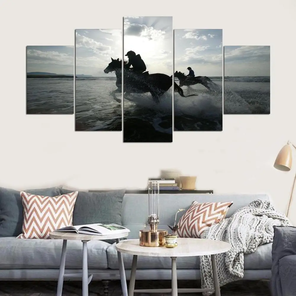 Home Decoration Canvas Abstract 5 Panel Racing Horse Decorative Wall Art Unframed Paintings Modern Modular Pictures Poster
Home Decoration Canvas Abstract 5 Panel Racing Horse Decorative Wall Art Unframed Paintings Modern Modular Pictures Poster