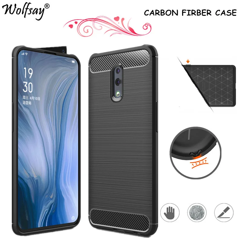 Wolfway Carbon Fiber Case For Oppo Reno Case Shockproof Bumper Rubber Silicone Cover For Oppo Reno Cover For Oppo Reno Celular
Wolfway Carbon Fiber Case For Oppo Reno Case Shockproof Bumper Rubber Silicone Cover For Oppo Reno Cover For Oppo Reno Celular