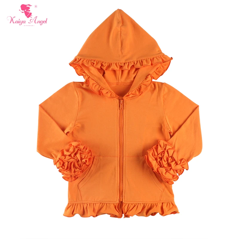 Kaiya Angel Baby Girls Spring Coat 2018 New Fashion Toddler Ruffle Long Sleeve Orange Clothes Boutique Princess Hooded Jackets
Kaiya Angel Baby Girls Spring Coat 2018 New Fashion Toddler Ruffle Long Sleeve Orange Clothes Boutique Princess Hooded Jackets