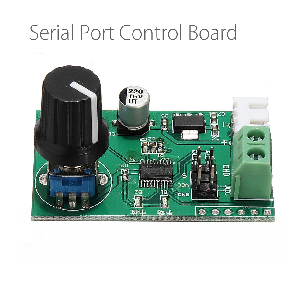Dual Servos Knob Serial Port Control Board Futaba MG995 SG90 Steering Gear Debugging Module
Dual Servos Knob Serial Port Control Board Futaba MG995 SG90 Steering Gear Debugging Module