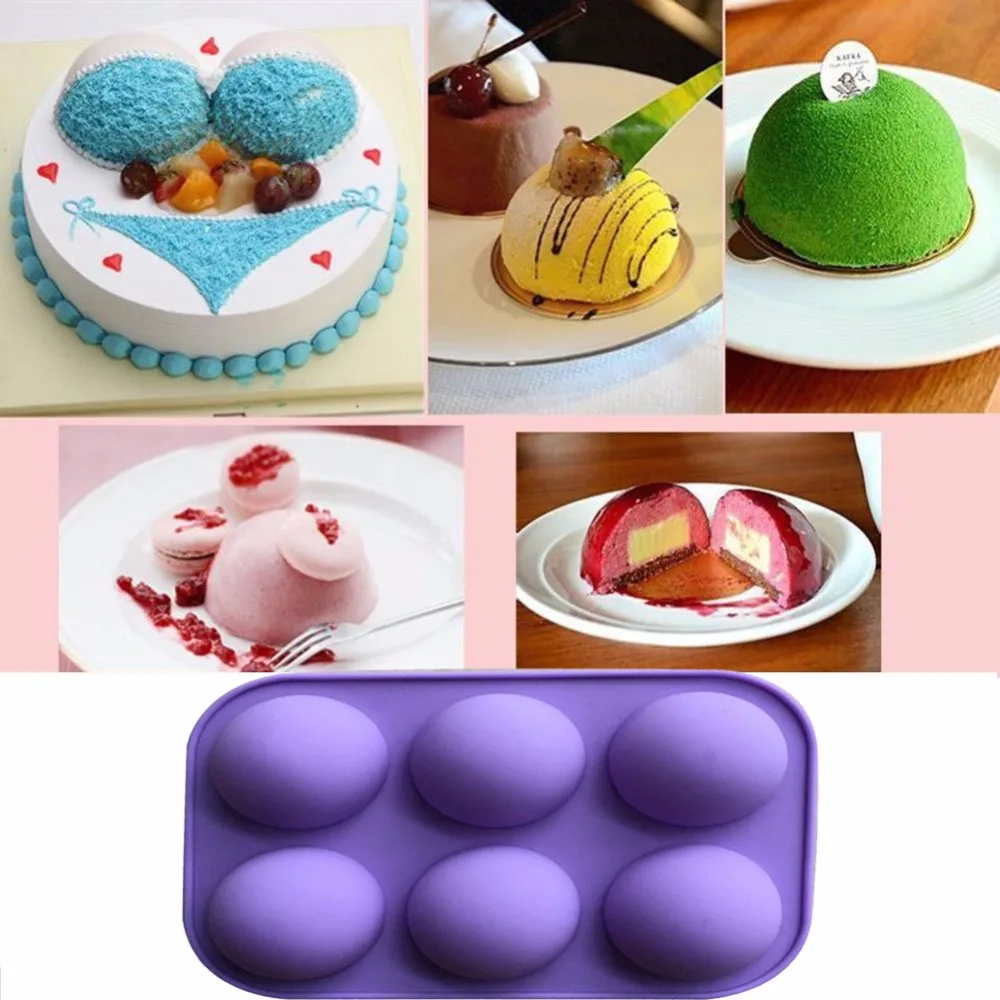 6 Holes Round Silicone Fondant Cake Icing Sugarcraft Decorating Mould Tools Chocolate Molds
6 Holes Round Silicone Fondant Cake Icing Sugarcraft Decorating Mould Tools Chocolate Molds