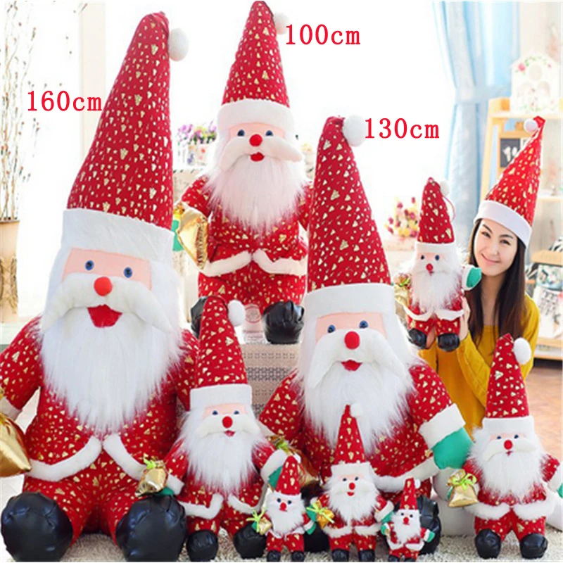 Fancytrader Biggest Giant Plush Gloden-plating Santa Claus Toy Soft Stuffed Large Great Christmas Gift Decoration Doll
Fancytrader Biggest Giant Plush Gloden-plating Santa Claus Toy Soft Stuffed Large Great Christmas Gift Decoration Doll